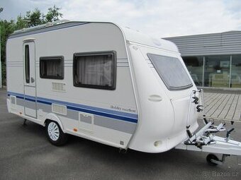 Prodám karavan Hobby 400 SF,r.v.2008 + předstan + nosič kol.