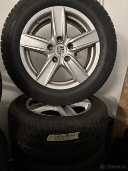 Alu zimní kola Porsche Cayenne 255/55 R18 5x130