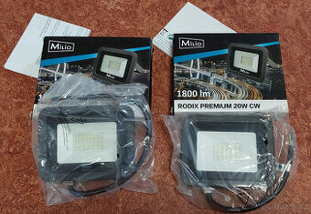 8x LED reflektory 20 W