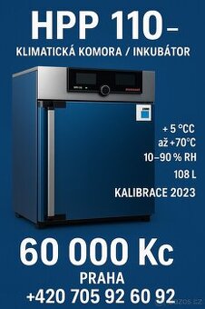 Memmert HPP 110 Klimatická komora Inkubátor pec prumysl