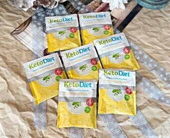 Proteinová polévka se sýrovou příchutí KetoDiet (7 ks)