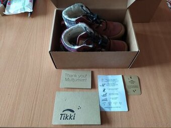 Dětské zimní boty Tikki shoes velikost 27 hnědé