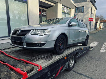 Vůz na náhradní díly VW Passat B6 kombi 2007 BMP JLR LA7W