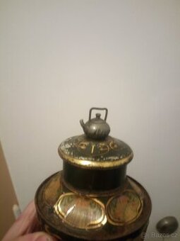 Starožitná dóza plechová