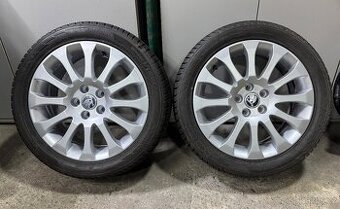 16” 5x100 originál alu kola Škoda zimni pneu