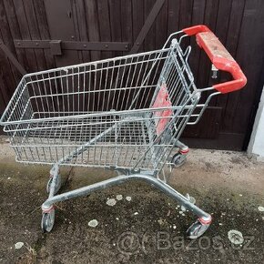 Prodám nákupní košík vozik velký na kolečkách