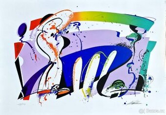 Alfred Gockel (podpísaný),Moderný abstraktný expresionizmus