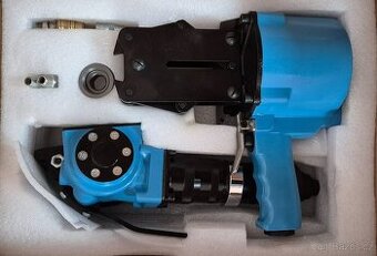 Set páskovčka + zajišťovací pistole - do 32mm ocelová páska