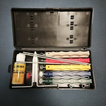 Lansky úhlový brusný systém (Professional) – 5 kamenů + olej