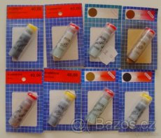 Agama METAL, nové 8 kusů + ředidla