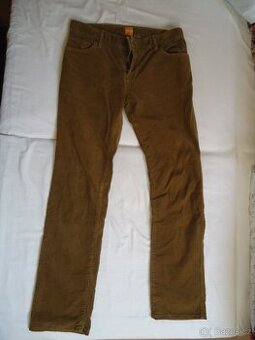 Manšestrové kalhoty Hugo Boss, vel. 30/32