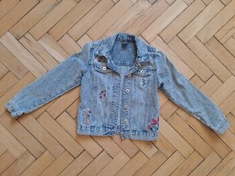 Riflová bunda vel. 134