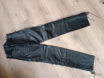 Moto kožené kalhoty S pas 78 cm – nepoužité