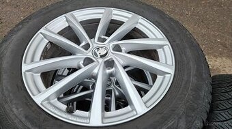 Alu kola Škoda Kodiaq R17 5x112 ET40 + Falken