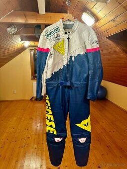 Motocyklová kožená kombinéza Dainese vel.56