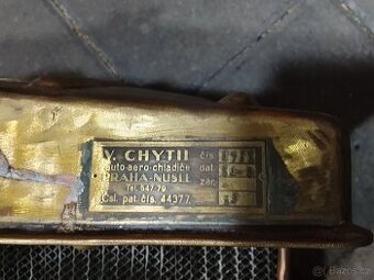 Mosazný chladič Chytil Praha