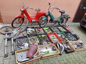 Jawetta 551, Babetta 210 a náhradní dily