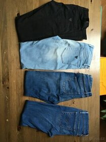 4x značkové džíny XS