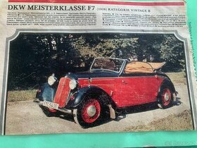Prodám DKW F7 Meisterklasse kabriolet