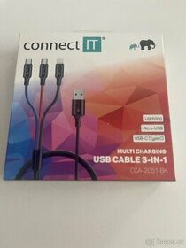 Univerzální nabíjecí kabel 3v1