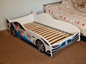 Dětská postel auto Tlapková Patrola