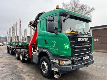 Scania G450 6x6+návěs DOLL,EPSILON 170Q