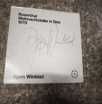 Skleněný Talíř Rosenthal ve skle 1979 certifikát
