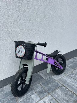 Odrážedlo First BIKE cross violet