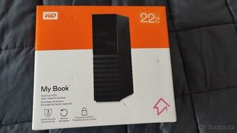 HDD pevný disk WD Elements Desktop 22 TB.