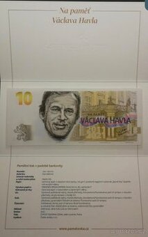 Pametni bankovka Vaclav Havel