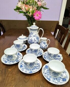 Modrý porcelán "cibulák"