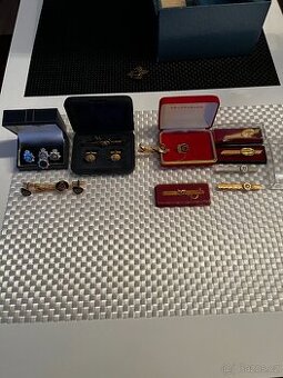 Policejní kravatové spony a manžetové knoflíky - 1