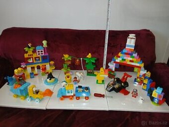 Lego Duplo - Zvukové letadlo vláček ZOO traktůrek figurky