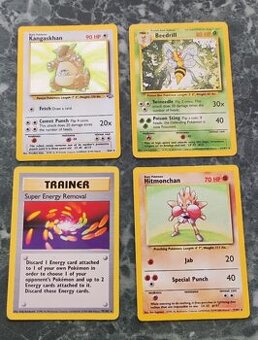 Pokemon kartičky 1999,2000