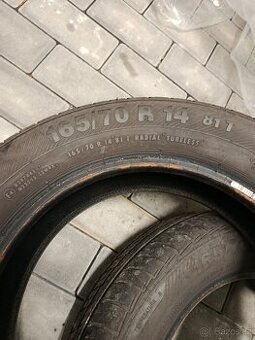 165/70 R14 letní gumy