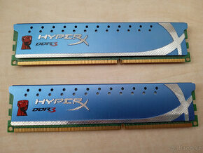 2X 2GB DDR3 1600MHz RAM Kingston HyperX Genesis (Celkem 4GB)