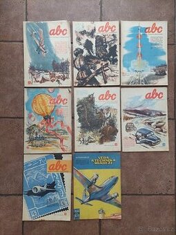 Staré časopisy abc, různá čísla, ročník 1959