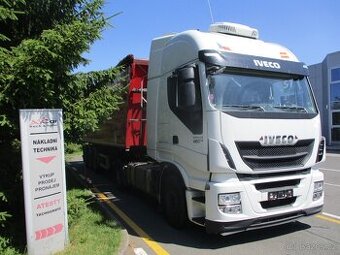 Sklápěcí souprava - Iveco Stralis + Schmitz, Stas, Mega...