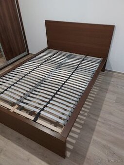 Postel MALM 140x200 + rošty LÖNSET 70x200