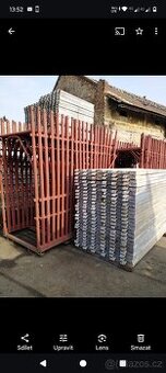 Prodám rámové lešení 259,2m2.