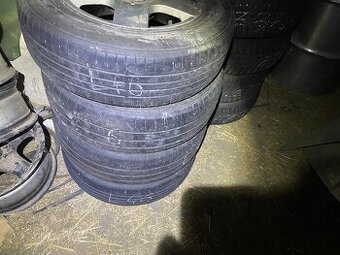Prodám lité disky 5x100 ET38 s pneumatikami 195/65 R15 91H