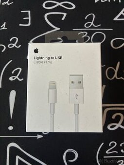 Apple originální datový kabel USB-A na Lightning 1m - nový