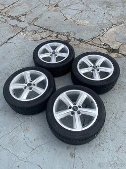 Originál alu kola AUDI 7,5Jx17” ET43 5x112 pneu 235/45/17