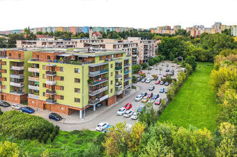 Pronájem novostavby 1+ 1 U Leskavy, Brno. 43 m2, 4.p.