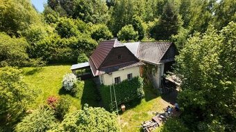 Prodej chalupy, pozemek 1323 m² – Borušov, klid a příroda na