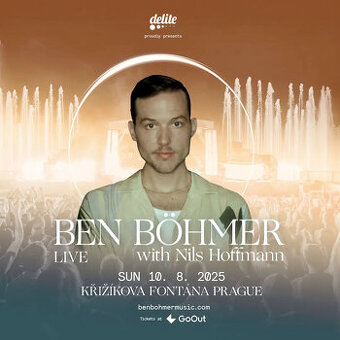 Ben Böhmer (live) + Nils Hoffmann - dvě vstupenky