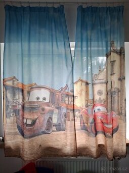 PRODÁM dětské závěsy CARS McQueen