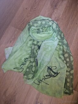 Desigual dámský značkový šátek šála zelený jako nový