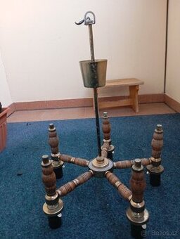 Starší funkční retro lustr