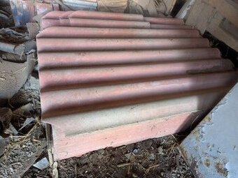 Eternit vlnitý červený